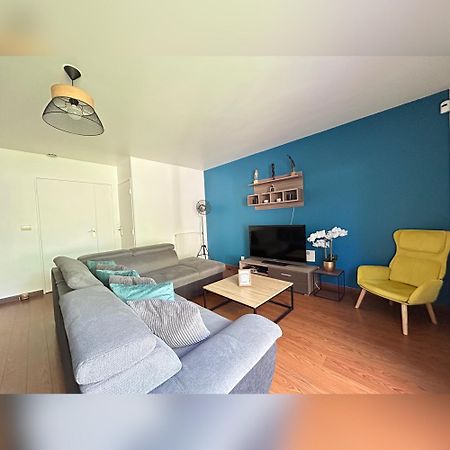Le Duplex Chessy - 15Min From Disneyland - 2 Private Parkings - Garden - Kingsize & Queensize Bed - Supermarket Behind The House المظهر الخارجي الصورة